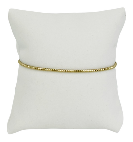 Libby Kate 2mm Gold-Filled Bead Bracelet