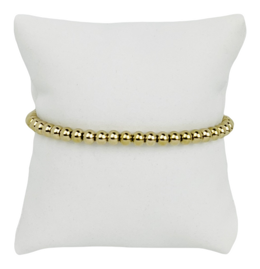 Libby Kate 5mm Gold-Filled Bead Bracelet