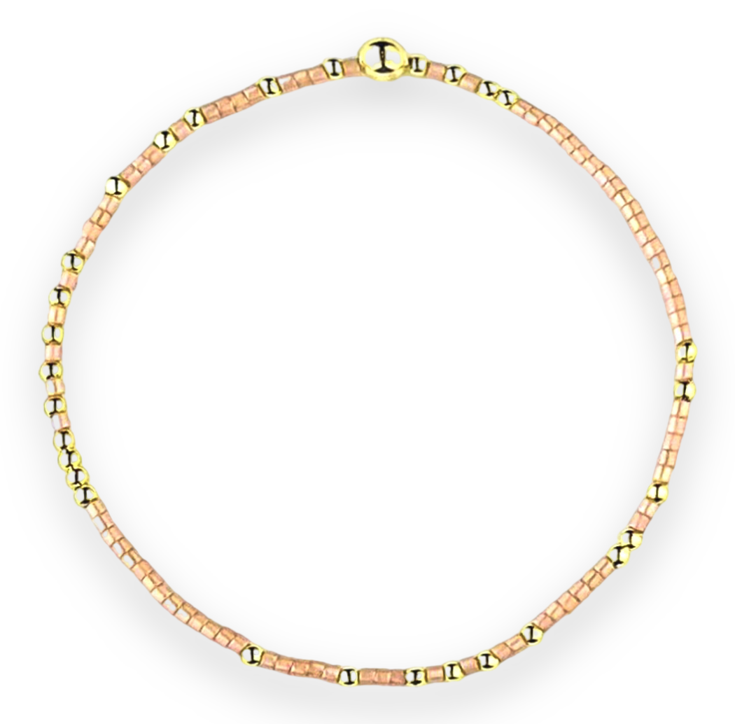 Libby Kate Corral Seed Bead Bracelet